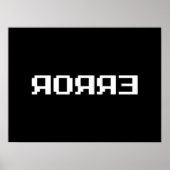 Я OЯ Я Ǝ | FOUT POSTER (Voorkant)