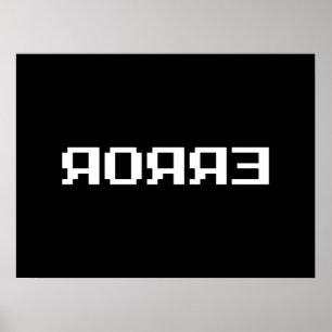 Я OЯ Я Ǝ FOUT POSTER