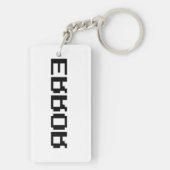 Я OЯ Я Ǝ | FOUT SLEUTELHANGER (achterkant)