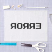 Я OЯ Я Ǝ | FOUT TISSUEPAPIER (Craft)