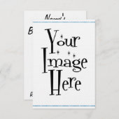 Ѻ Ѳѻ о・ CREËER UW EIGEN KLANT - PERSONEELSBLANK Kaart (Voorkant / Achterkant)