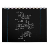 Ѻ Ѳѻ о・ CREËER UW EIGEN KLANT - PERSONEELSBLANK Kalender (Hoes)