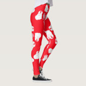 ט״ו באב schattige konijn Valentijnsdag Leggings (Rechts)