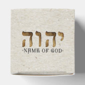 י ה ה/YHWH/Yahweh Bedankdoosjes (Bovenkant)