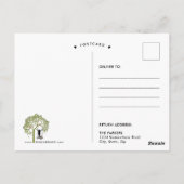 י ה ה/YHWH/Yahweh Briefkaart (Achterkant)