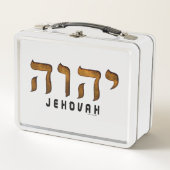 י ה ו ה Jehovah (Voorkant)