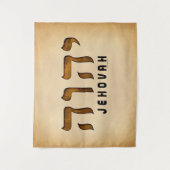 י ה ו ה Jehovah Wandkleed (Voorkant)