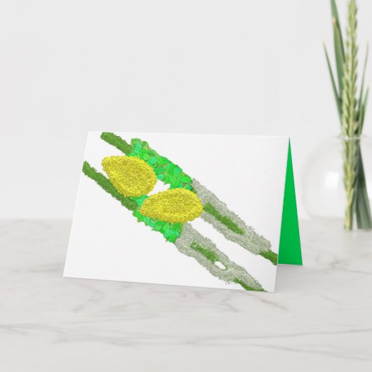 סוכות Sukkot fun lulav en etrog kaart (Voorkant)