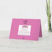 פֶּסַח Pascha Tien Geboden kaart (Achterkant)