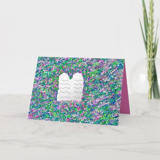 פֶּסַח Pascha Tien Geboden kaart (Voorkant)