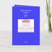 פֶּסַח Pesach Pascha Elia aan de deur Feestdagen Kaart (Achterkant)