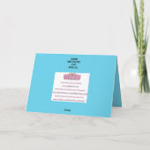 פֶּסַח Pesach Pascha Exodus kaart (Achterkant)