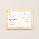 ألفم برو كAlf Mabrook Wedding Gefeliciteerd Folie Kaarten (Binnen)