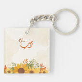 اسمز ينب Zeinab Arabische naam Sleutelhanger (Achterkant)