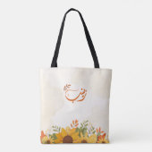 اسمز ينب Zeinab Arabische naam Tote Bag (Achterkant)