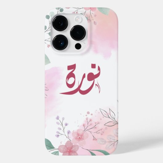 اسمن ورة Norah Arabische naam Case-Mate iPhone Case (Achterkant)