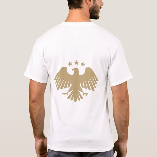 الهوية البصرية الجديدة للجمهورية العربية السورية T-SHIRT (Achterkant)