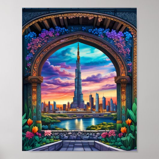 برج خليف ةNorPrint, Value Poster Paper (Matte) (Voorkant)