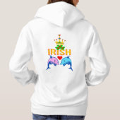 ♥ ت☘Ik hou van Iers-Geweldige St Patrick's Day Cla Hoodie (Achterkant)
