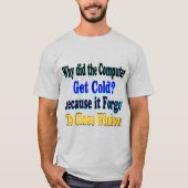 ㋡تRandom Computer Joke American Apparel Jersey Tت㋡ T-shirt (Voorkant)