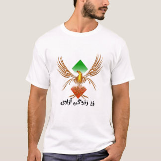 ز ن ی op het Poster ز het  van de ن T-shirt