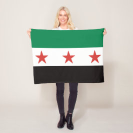 علم الثور ة ا ل س و ر ي ة FLEECE DEKEN