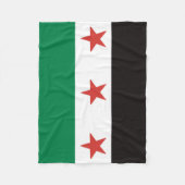 علم الثور ة ا ل س و ر ي ة FLEECE DEKEN (Voorkant)