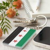 علم الثور ة ا ل س و ر ي ةVlag Sleutelhanger (Voorkant Rechts)