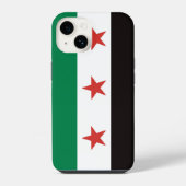 علم سوريا Syrië vlag iPhone Hoesje (Achterkant)