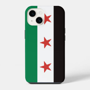 علم سوريا Syrië vlag iPhone 14 Hoesje