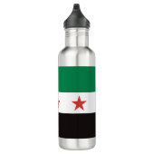 علم سوريا Syrië vlag Waterfles (Rechts)