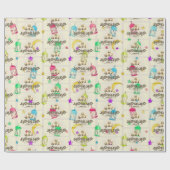 عيدسع يد kleurrijk cadeaupapier (Vlak)