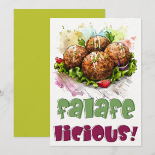 فلافل Falafel Hummus Arabisch Veganistisch Gezond  Kaart