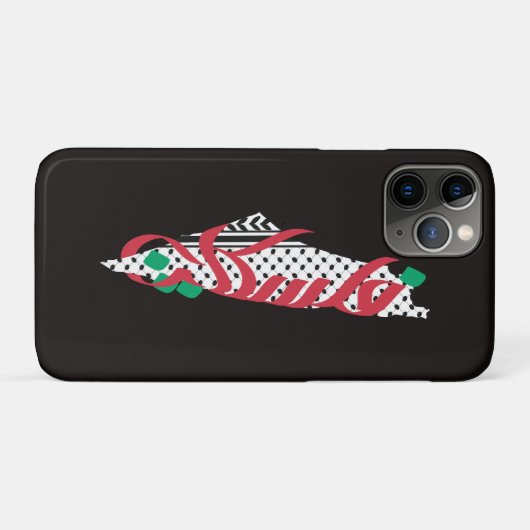 فلسط ين Palestina Case-Mate iPhone Case (Achterkant (horizontaal))