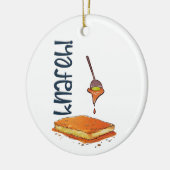 كنافة Arabisch Knafeh Kunafa Midden-Oosters snoep Keramisch Ornament (Links)
