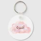 لتغي يره ا س م ب ن ت ب ا ل ع ر ب ي ز ر personalise sleutelhanger (Voorkant)