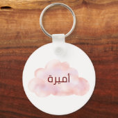 لتغي يره ا س م ب ن ت ب ا ل ع ر ب ي ز ر personalise sleutelhanger (Voorkant)