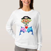 ♥ټ☘Kiss Me I'm Irish-Irish Rule Fabulous Basic T-shirt (Voorkant)