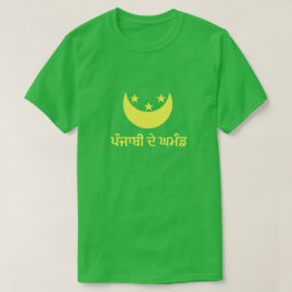 ਪੰ ਜਾ ਦੇ ਘ ਡ Punjabi pride in Punjabi T-shirt