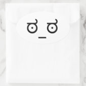 ಠ_ಠ OVALE STICKER (Tas)