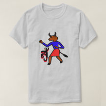 สู้ strijd in de Thaise Minotaur