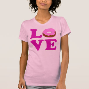 ღ ت ♥ Donut Women's Chic Crew-nek T-Shirtت T-shirt