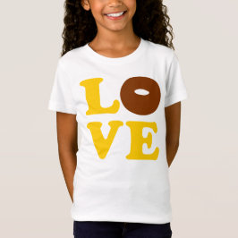 ღ♥ټLiefde Donut Bella Meisjes' Prachtige Baby Pop♥ T-shirt