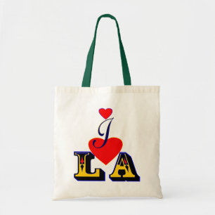 ღ ♥ Ik hou van LA Eco-vriendelijke Chic Slim Budge Tote Bag
