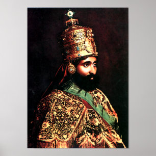 ቀ ዳ ዊ ኃ ይ  )   Haile Selassie I Coronation Poster