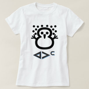 ᐊᐳᑦ - sneeuw in Inuktitut T-shirt