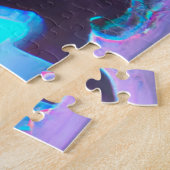 ᛉ Rune Puzzel | Angelsaksische Vikingen taalkunst Legpuzzel (Zijkant)