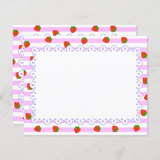 いちご (Voorkant / Achterkant)