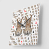 う の 壁 掛 , nr.02 vierkante klok (Hoek)