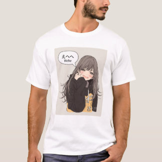 えへへTシャツ｜寿司娘 T-SHIRT